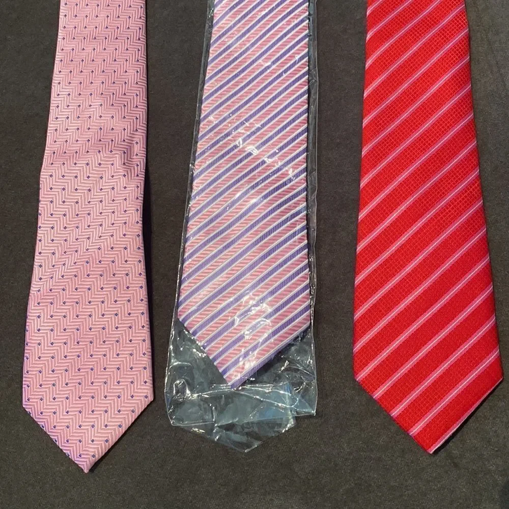 Men’s 3 Neck Ties in a Bundle NEW